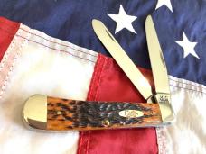 Case xx 2000 Trapper (6254) w/ Autum Peachseed Bone Handles -NOS