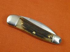 Great Eastern Cutlery Northfield Sambar Stag Little Rattler Knife 190120 NIT 1 of 533 Wharncliffe