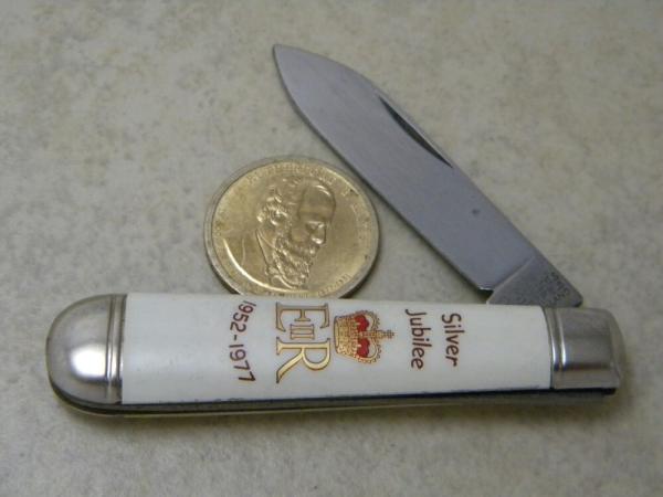 Richards Sheffield England "Silver Jubilee 1952-1977 Folding Knife 