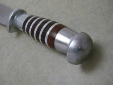 Vintage Unbranded Fixed Blade Sheath Knife 