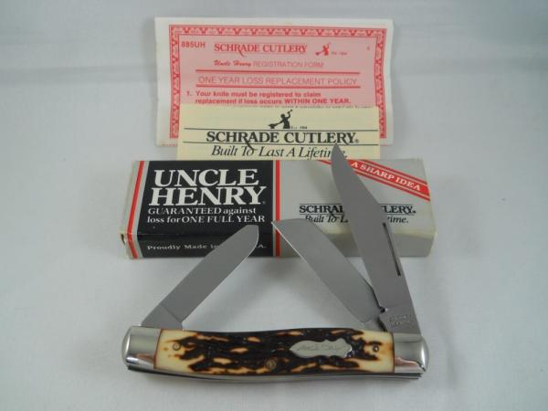 Schrade Uncle Henry 885UH USA Mint