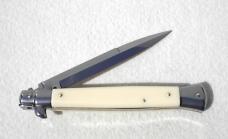 NEW FRANK BELTRAME 11" SWITCHBLADE IMITATION IVORY BAYONET BLADE ITALIAN STILETTO