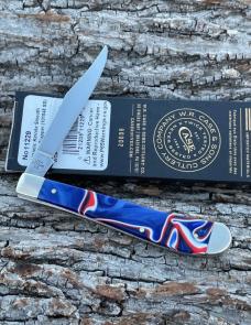 CASE XX ** 2025 PATRIOTIC SMOOTH KIRINITE SLIMLINE TRAPPER
