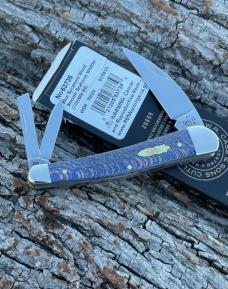 CASE XX ** 2025 BLUE SYCAMORE WOOD SMOOTH SEAHORSE WHITTLER