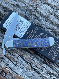 CASE XX ** 2025 BLUE SYCAMORE WOOD SMOOTH RUSSLOCK