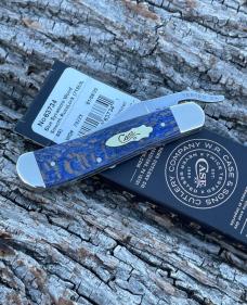 CASE XX ** 2025 BLUE SYCAMORE WOOD SMOOTH RUSSLOCK