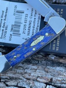 CASE XX ** 2025 BLUE SYCAMORE WOOD SMOOTH BABY BUTTERBEAN