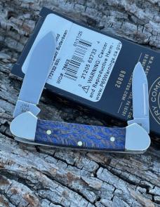 CASE XX ** 2025 BLUE SYCAMORE WOOD SMOOTH BABY BUTTERBEAN