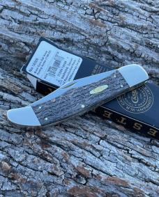 CASE XX ** SMOOTH BLACK CURLY OAK WOOD 2025 FOLDING HUNTER