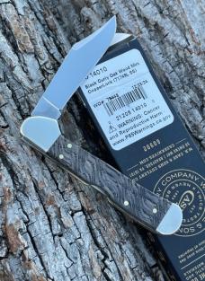 CASE XX ** SMOOTH BLACK CURLY OAK WOOD 2025 MINI COPPERLOCK