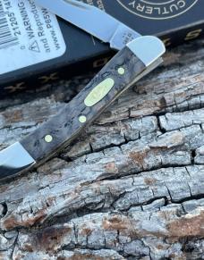CASE XX ** SMOOTH BLACK CURLY OAK WOOD 2025 SMALL TEXAS TOOTHPICK