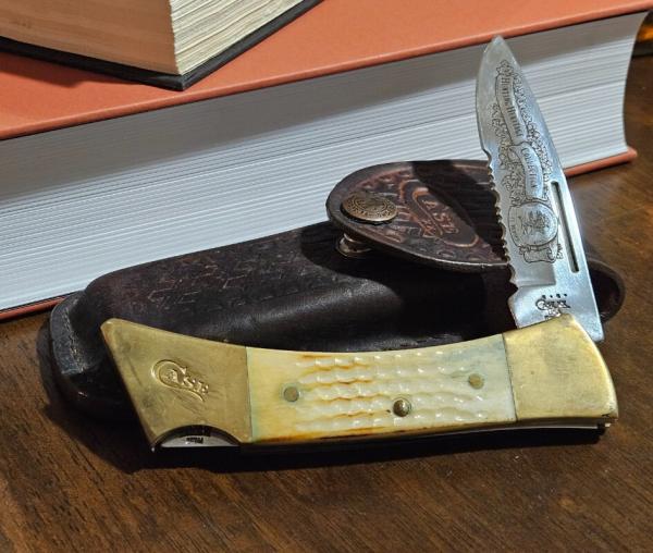 2001 Case 59L SS Lockback - Hunting Heritage Collection - North American Hunting Club