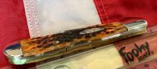 Case xx 2000 Copperlock (61549 L SS) w/ Autum Peachseed Bone Handles -NOS