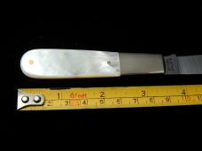 New York Knife Co Genuine Mother of Pearl Barlow Knife By Cooper Cutlery Rare 69GBP USA Made 