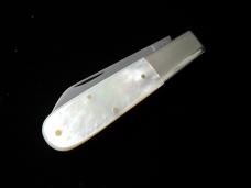 New York Knife Co Genuine Mother of Pearl Barlow Knife By Cooper Cutlery Rare 69GBP USA Made 