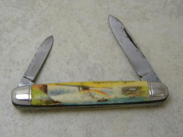 Richards Sheffield England ""Niagra Falls" Souvenir Knife 