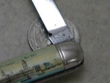 Richards Sheffield England "House of Parliament" Souvenir Knife 