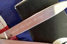 1997 Bulldog Brand HAND MADE 2 Blade Doctor Knife w/ Fantastic Genuine Antique Ivory Handles -NOS