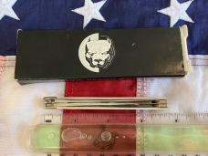 1997 Bulldog Brand HAND MADE 2 Blade Doctor Knife w/ Fantastic Genuine Antique Ivory Handles -NOS