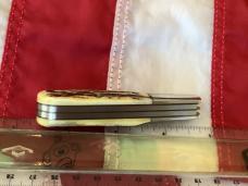 Original Colonel Coon Barlow Knife w/ Great Stag Handles -NOS & M/NM+