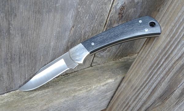 Buck 152 Fixed Ranger - April 2024 BOTM- Genuine Ebony Handle S35VN Blade - New