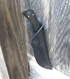 Buck 152 Fixed Ranger - April 2024 BOTM- Genuine Ebony Handle S35VN Blade - New