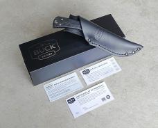 Buck 152 Fixed Ranger - April 2024 BOTM- Genuine Ebony Handle S35VN Blade - New