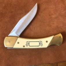 Schrade SC 507+ Great American Outdoors Limited Edition Scrimshaw