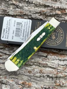 CASE XX ** 2025 GREEN APPLE PEACH SEED JIGGED BONE TRAPPER