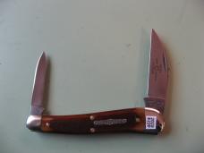 GREAT EASTERN TIDIOUTE 380225 CAMPFIRE WHITTLER BURNT ORANGE SAWCUT BONE #1