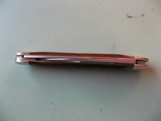 GREAT EASTERN TIDIOUTE 380225 CAMPFIRE WHITTLER BURNT ORANGE SAWCUT BONE #1
