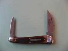 GREAT EASTERN TIDIOUTE 380225 CAMPFIRE WHITTLER BURNT ORANGE SAWCUT BONE #2