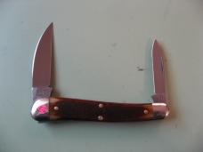 GREAT EASTERN TIDIOUTE 380225 CAMPFIRE WHITTLER BURNT ORANGE SAWCUT BONE #2