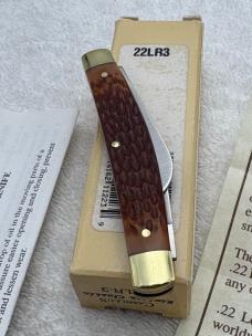 Camillus 1994 Rimfire Classic 22LR-3  2 Blade Half Congress Pocket Knife  Made In USA