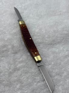 Camillus 1994 Rimfire Classic 22LR-3  2 Blade Half Congress Pocket Knife  Made In USA