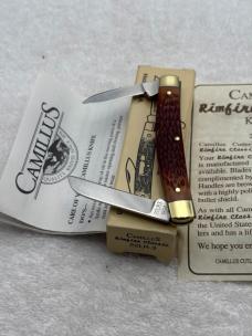 Camillus 1994 Rimfire Classic 22LR-3  2 Blade Half Congress Pocket Knife  Made In USA