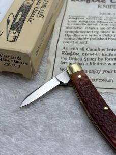 Camillus 1994 Rimfire Classic 22LR-3  2 Blade Half Congress Pocket Knife  Made In USA