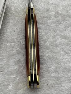 Camillus 1993 Rimfire Classic 22LR-2 2 Blade Trapper Pocket Knife Made In USA