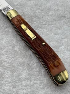 Camillus 1993 Rimfire Classic 22LR-2 2 Blade Trapper Pocket Knife Made In USA