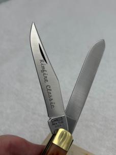 Camillus 1993 Rimfire Classic 22LR-2 2 Blade Trapper Pocket Knife Made In USA