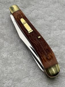 Camillus 1993 Rimfire Classic 22LR-2 2 Blade Trapper Pocket Knife Made In USA