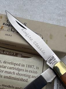Camillus 1993 Rimfire Classic 22LR-2 2 Blade Trapper Pocket Knife Made In USA