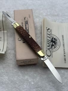 Camillus 1992 Rimfire Classic 22LR-1 2 Blade Pocket Knife Made In USA