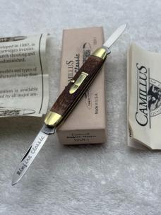 Camillus 1992 Rimfire Classic 22LR-1 2 Blade Pocket Knife Made In USA