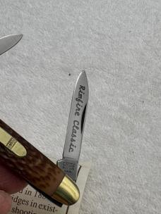 Camillus 1992 Rimfire Classic 22LR-1 2 Blade Pocket Knife Made In USA