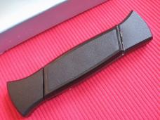 Older Italian Front Opener BLACK FINGER 777 OTF Switchblade Knife