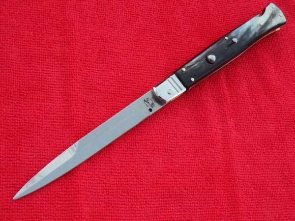 New 11" 5mm Dibon & Mariani Italian Switchblade Brazilian horn LE New 11" 5mm Dibon & Mariani Italian Switchblade Brazilian horn LE