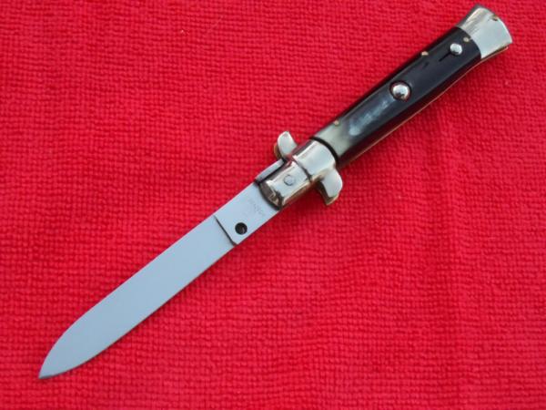 Rare 7-3/4" Vintage Italian Stiletto Brazilian horn handles *Rosa Uliana Primo* Rostfrei stamp Rare 7-3/4" Vintage Italian Stiletto Brazilian horn handles *Rosa Uliana Primo* Rostfrei stamp