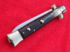Rare 7-3/4" Vintage Italian Stiletto Brazilian horn handles *Rosa Uliana Primo* Rostfrei stamp