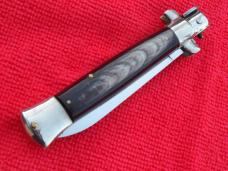 Rare 7-3/4" Vintage Italian Stiletto Brazilian horn handles *Rosa Uliana Primo* Rostfrei stamp